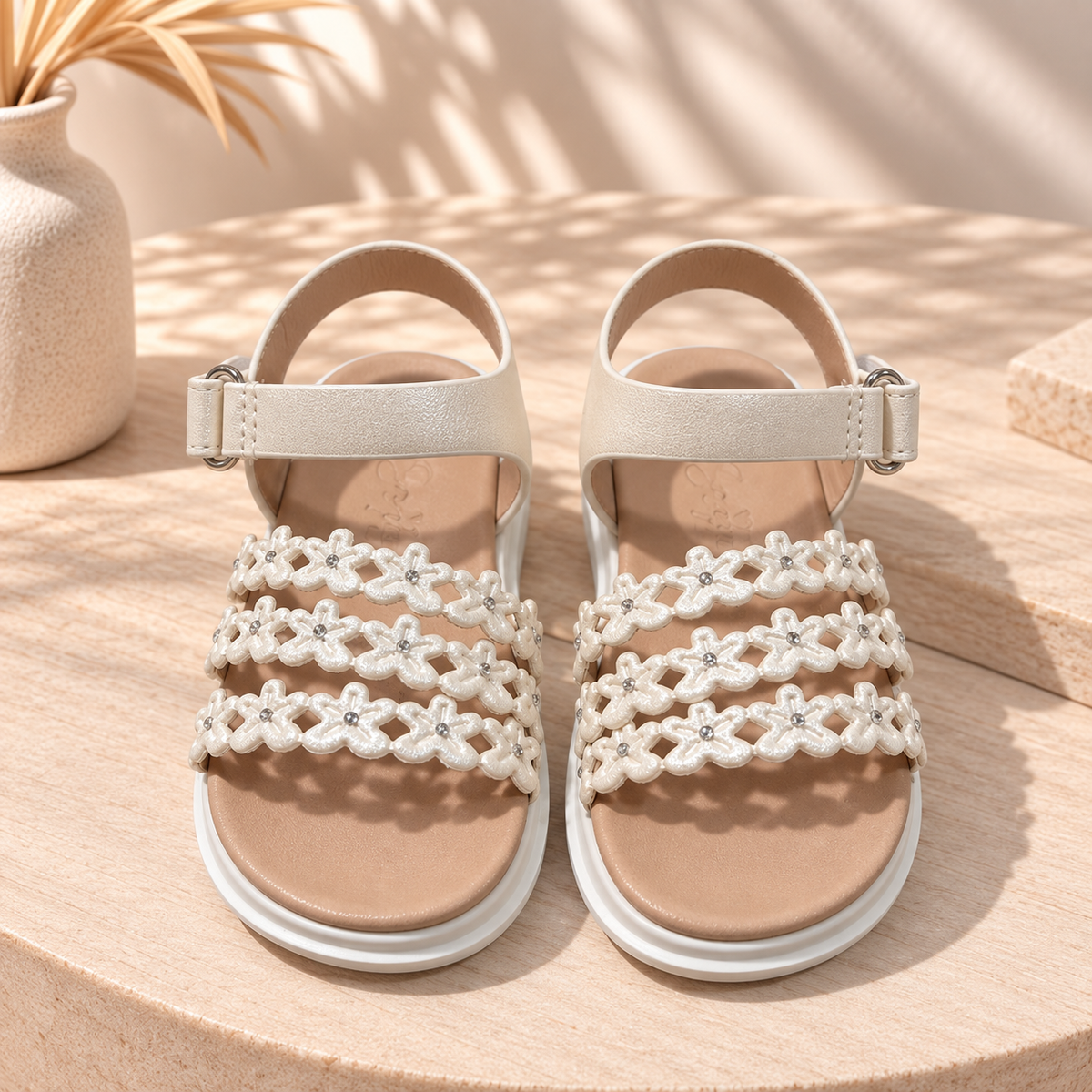 Sandalia white