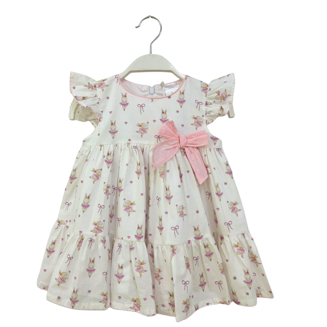 Vestido lazo pink