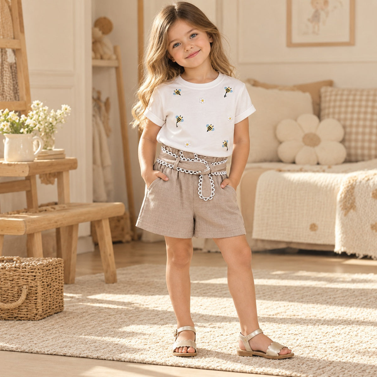 Short Beige