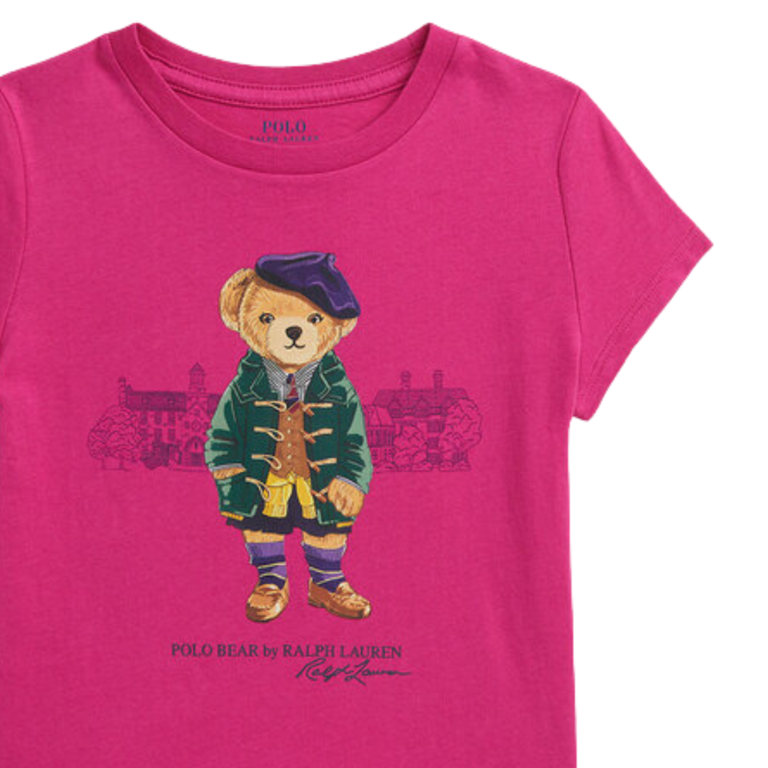 Camiseta Polo Ralph Lauren Fucsia