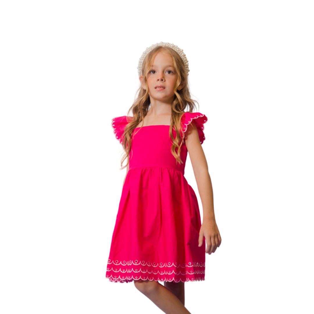 Vestido Mikonos Magenta